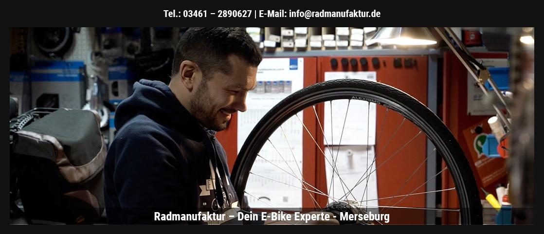 Fahrräder Wünschendorf (Elster) - ↗️ Fahrradladen Radmanufaktur: E-Bikes, Pedelecs