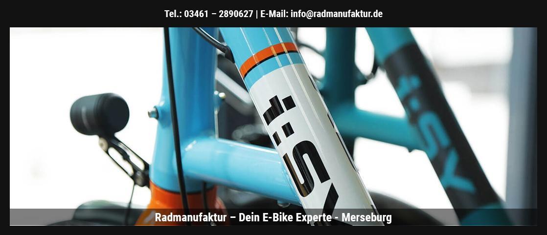Fahrräder Mertendorf - ↗️ Fahrradladen Radmanufaktur: E-Bikes, Pedelecs